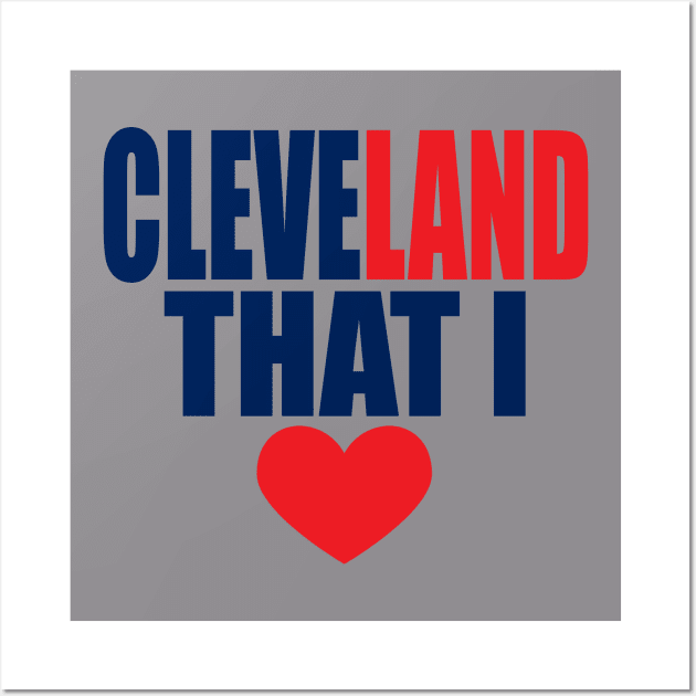 Cleveland Wall Art by IconRose